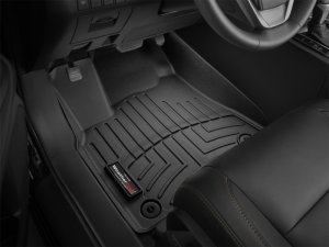 Toyota Highlander Floor Mat Set - Front - WeatherTech - DigitalFit - Black - `14-`15