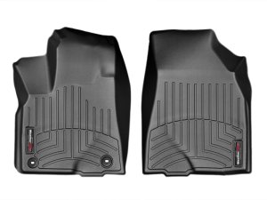 Toyota Highlander Floor Mat Set - Front - WeatherTech - DigitalFit - Black - `14-`15