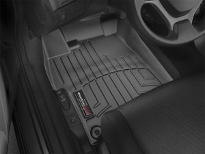 Honda Civic FloorLiner - Front - WeatherTech - DigitalFit - Black - `14-`15
