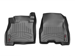 Nissan Leaf Floor Liners - Front - WeatherTech - DigitalFit - Black - `11-`12