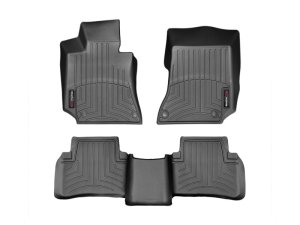 Mercedes-Benz E-Class Floor Mats - Rear - WeatherTech - DigitalFit - Black - `15-`27
