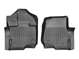 Ford F-150 FloorLiner - Front - WeatherTech - DigitalFit - Black - 2015