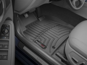 Hyundai Genesis Sedan FloorLiner - Front - WeatherTech - DigitalFit - Black - `15-`27