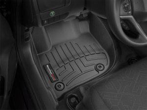 Honda Fit FloorLiner - Front - WeatherTech - DigitalFit - Black - 2015