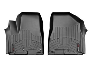 Kia Sedona FloorLiner - Front - WeatherTech - DigitalFit - Black - 2015
