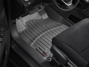 Honda LX/SE/EX FloorLiner - Front - WeatherTech - DigitalFit - Black - `12-`27