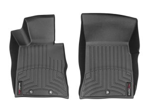 Hyundai Genesis FloorLiner - Front - WeatherTech - DigitalFit - Black - `09-`12