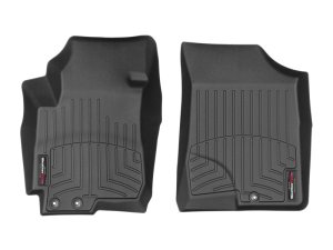 Hyundai Elantra Touring FloorLiner - Front - WeatherTech - DigitalFit - Black - `10-`12