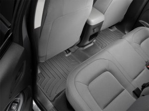 GMC Canyon Floor Mat Set - Rear - WeatherTech - FloorLiner HP - Black - `15-`20