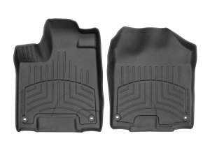 Honda Passport Floor Mats - Front - WeatherTech - FloorLiner HP - Black - 2019