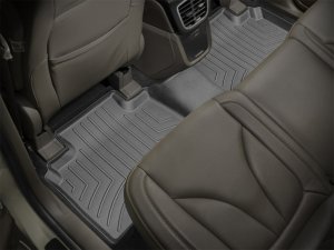 Lincoln MKX Rear FloorLiner - WeatherTech - DigitalFit - Black - `16-`27