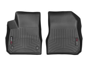 Chevrolet Malibu Floor Liners - Front - WeatherTech - FloorLiner DigitalFit - Black - `16-`18