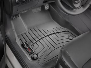 Chevrolet Malibu Floor Liners - Front - WeatherTech - FloorLiner DigitalFit - Black - `16-`18
