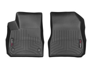 Chevrolet Malibu Floor Liners - Front - WeatherTech - FloorLiner DigitalFit - Black - `16-`18