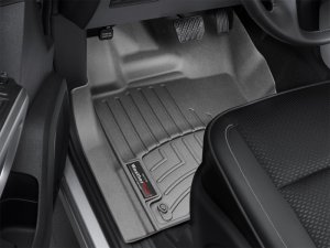 Nissan Titan XD FloorLiner - Front - WeatherTech - DigitalFit - Black - `16-`27 Nissan Titan XD FloorLiner - Front - WeatherTech - DigitalFit - Black - `16-`27