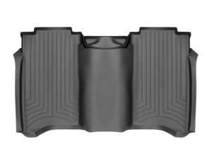 Nissan Titan XD FloorLiner - Rear - WeatherTech - DigitalFit - Black - `17-`27
