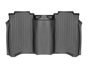 Nissan Titan XD FloorLiner - Rear - WeatherTech - DigitalFit - Black - `17-`27