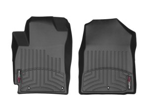 Hyundai Elantra FloorLiner - Front - WeatherTech - DigitalFit - Black - `17-`27