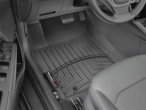 Hyundai Elantra FloorLiner - Front - WeatherTech - DigitalFit - Black - `17-`27
