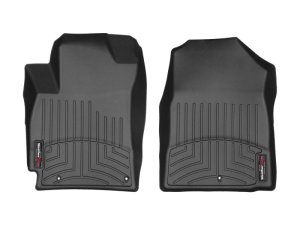 Hyundai Elantra FloorLiner - Front - WeatherTech - DigitalFit - Black - `17-`27