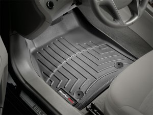 Buick LaCrosse FloorLiner - Front - WeatherTech - DigitalFit - Black - `10-`13