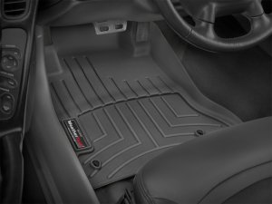 Chevrolet Corvette Floor Liner - Front - WeatherTech - DigitalFit - Black - `97-`04