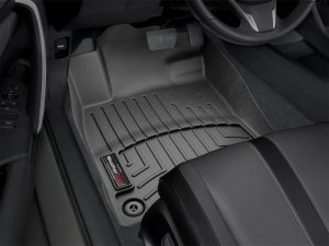 Honda Civic FloorLiner - Front - WeatherTech - DigitalFit - Black - `16-`19