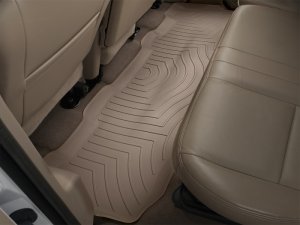 Ford F250 Super Duty FloorLiner - Rear - WeatherTech - DigitalFit - Tan - `99-`10