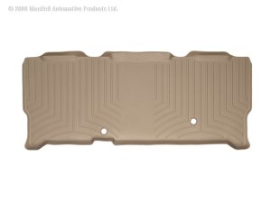 Ford F-250 Super Duty FloorLiner - Rear - WeatherTech - DigitalFit - Tan - `99-`10
