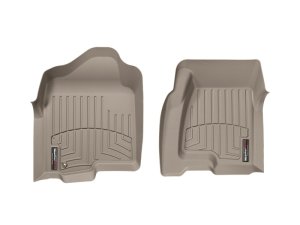 Chevrolet Silverado FloorLiner - Front - WeatherTech - DigitalFit - Tan - `99-`00