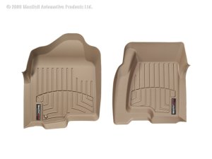 Chevrolet Silverado FloorLiner - Front - WeatherTech - DigitalFit - Tan - `99-`00
