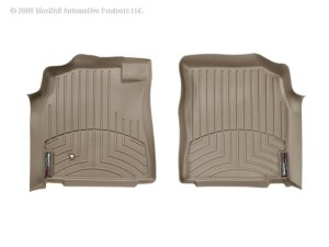 Toyota Tundra FloorLiner - Front - WeatherTech - DigitalFit - Tan - `05-`06