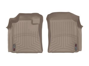 Toyota Tundra FloorLiner - Front - WeatherTech - DigitalFit - Tan - `05-`06