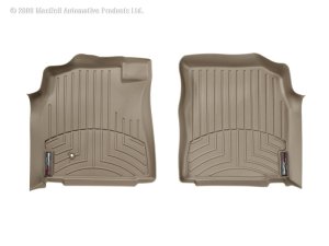 Toyota Tundra FloorLiner - Front - WeatherTech - DigitalFit - Tan - `05-`06
