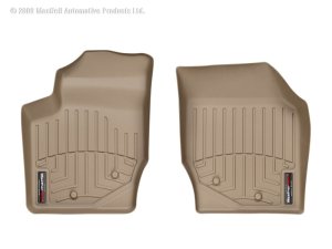 Volvo XC90 FloorLiner - Front - WeatherTech - DigitalFit - Tan - `03-`13