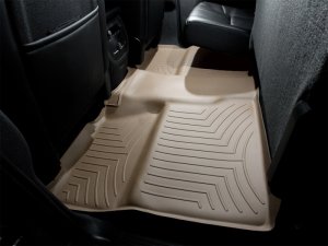 Chevrolet Silverado FloorLiner - Rear - WeatherTech - DigitalFit - Tan - `07-`13