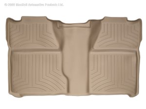 Chevrolet Silverado FloorLiner - Rear - WeatherTech - DigitalFit - Tan - `07-`13