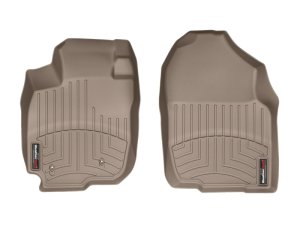 Toyota RAV4 FloorLiner - Front - WeatherTech - DigitalFit - Tan - `06-`12