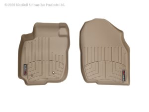 Toyota RAV4 FloorLiner - Front - WeatherTech - DigitalFit - Tan - `06-`12