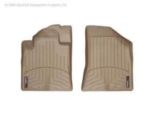 Hyundai Santa Fe Floor Liner - Front - WeatherTech - DigitalFit - Tan - `07-`09