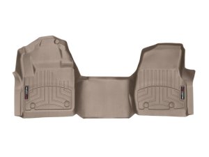 Ford F-350 FloorLiner - Front - WeatherTech - DigitalFit - Tan - 2017