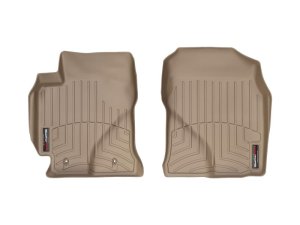 Toyota Corolla FloorLiner - Front - WeatherTech - DigitalFit - Tan - `03-`08