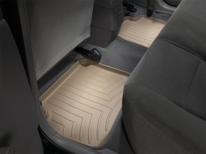 Toyota Corolla FloorLiner - Rear - WeatherTech - DigitalFit - Tan - `03-`08