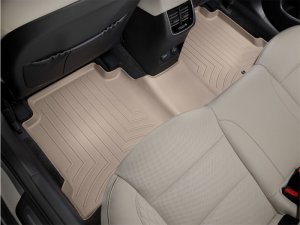 Kia Cadenza FloorLiner - Rear - WeatherTech - DigitalFit - Tan - `17-`27