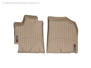 Toyota Highlander FloorLiner - Front - WeatherTech - DigitalFit - Tan - `08-`13 Toyota Highlander FloorLiner - Front - WeatherTech - DigitalFit - Tan - `08-`13