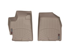 Toyota Highlander FloorLiner - Front - WeatherTech - DigitalFit - Tan - `08-`13 Toyota Highlander FloorLiner - Front - WeatherTech - DigitalFit - Tan - `08-`13