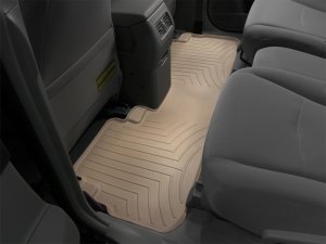 Toyota Highlander FloorLiner - Rear - WeatherTech - DigitalFit - Tan - `08-`13