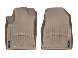 Hyundai Elantra GT FloorLiner - Front - WeatherTech - DigitalFit - Tan - `18-`27