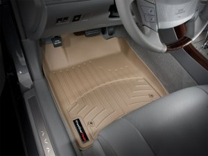 Toyota Avalon FloorLiner - Front - WeatherTech - DigitalFit - Tan - `05-`12