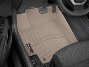 Hyundai Accent FloorLiner - Front - WeatherTech - DigitalFit - Tan - `18-`27